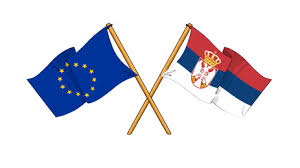 EU SRB ukrštene zastave